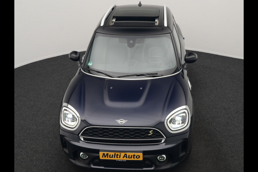 MINI Countryman 1.5 Cooper S E ALL4 MINI Yours PHEV 220pk Dealer O.H | Panodak | Adaptive Cruise | Head Up | Lederen Sportstoelen Verwarmd | 19"L.M | Camera | Sfeerverlichting | Keyless | Apple Carplay | Plug In Hybrid