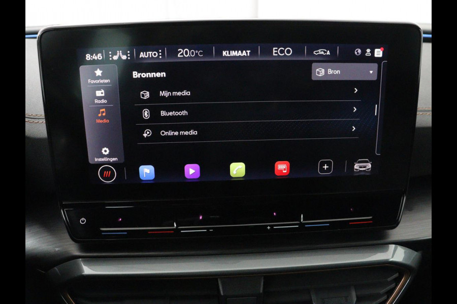 CUPRA Leon 1.4 eHybrid | Panoramadak | Stoelverwarming | Leder | Carplay | Adaptive cruise | Camera | Navigatie | Park Assist | Sportstoelen | Full LED | Sfeerverlichting | PHEV | Plug In