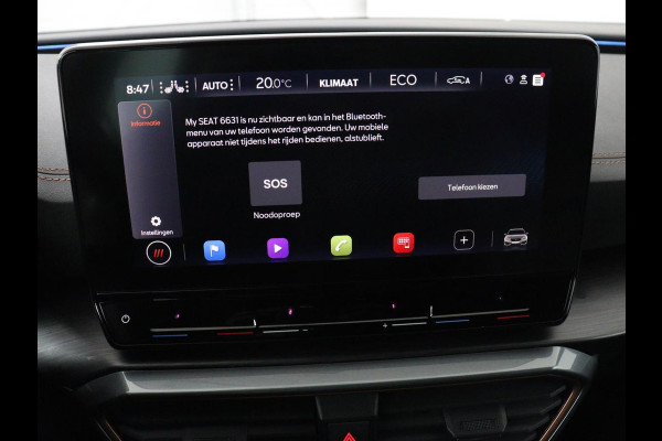 CUPRA Leon 1.4 eHybrid | Panoramadak | Stoelverwarming | Leder | Carplay | Adaptive cruise | Camera | Navigatie | Park Assist | Sportstoelen | Full LED | Sfeerverlichting | PHEV | Plug In