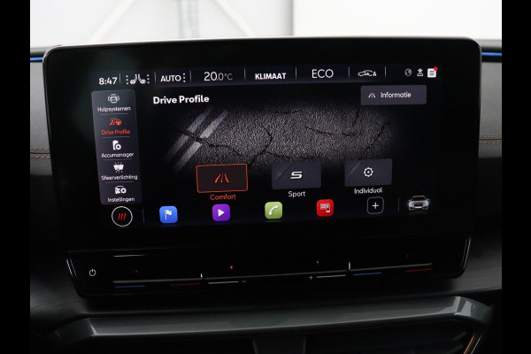 CUPRA Leon 1.4 eHybrid | Panoramadak | Stoelverwarming | Leder | Carplay | Adaptive cruise | Camera | Navigatie | Park Assist | Sportstoelen | Full LED | Sfeerverlichting | PHEV | Plug In