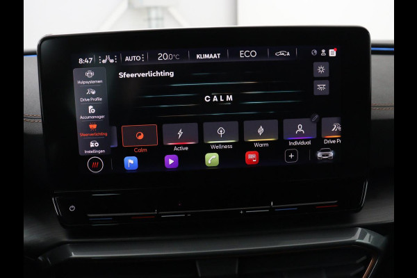 CUPRA Leon 1.4 eHybrid | Panoramadak | Stoelverwarming | Leder | Carplay | Adaptive cruise | Camera | Navigatie | Park Assist | Sportstoelen | Full LED | Sfeerverlichting | PHEV | Plug In