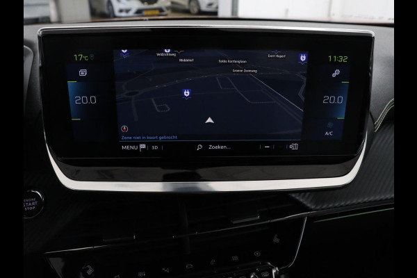 Peugeot e-2008 EV GT 50 kWh | SOH 91% | 3 Fase | Panoramadak | Leder/Alcantara | Adaptive cruise | Carplay | 18'' | Camera | Navigatie | Climate control | Dodehoek detectie | Cruise control