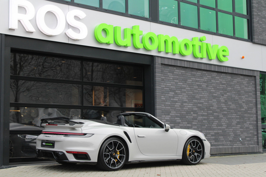 Porsche 911 Cabrio 3.8 Turbo S | NAP | SPORT DESIGN | LIFT | €390.751 NP | BURMESTER | 360 | KEYLESS | KERAMISCH | MEMORY |