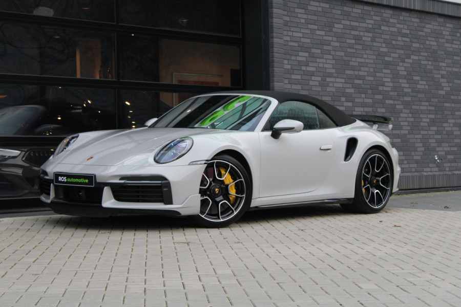 Porsche 911 Cabrio 3.8 Turbo S | NAP | SPORT DESIGN | LIFT | €390.751 NP | BURMESTER | 360 | KEYLESS | KERAMISCH | MEMORY |