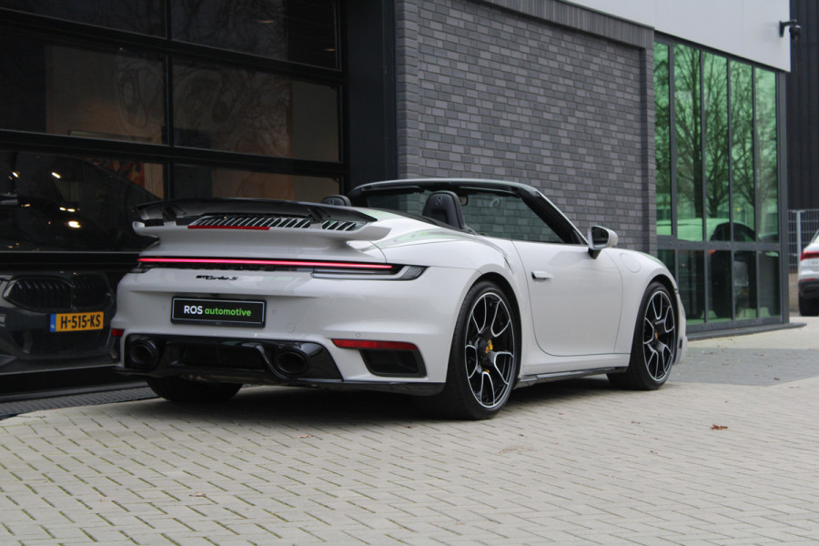 Porsche 911 Cabrio 3.8 Turbo S | NAP | SPORT DESIGN | LIFT | €390.751 NP | BURMESTER | 360 | KEYLESS | KERAMISCH | MEMORY |