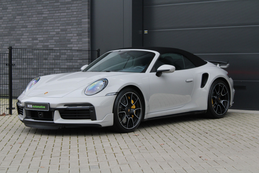 Porsche 911 Cabrio 3.8 Turbo S | NAP | SPORT DESIGN | LIFT | €390.751 NP | BURMESTER | 360 | KEYLESS | KERAMISCH | MEMORY |