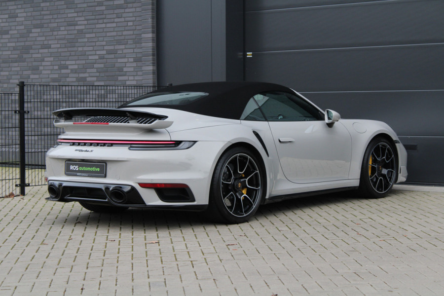 Porsche 911 Cabrio 3.8 Turbo S | NAP | SPORT DESIGN | LIFT | €390.751 NP | BURMESTER | 360 | KEYLESS | KERAMISCH | MEMORY |