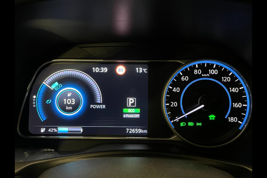 Nissan Leaf Acenta 40 kWh|91% SOH|270 WLTP|ACC|CAMERA|CARPLAY|NAVIGATIE|NL-AUTO|NAP|1e EIG|INCL.BTW|