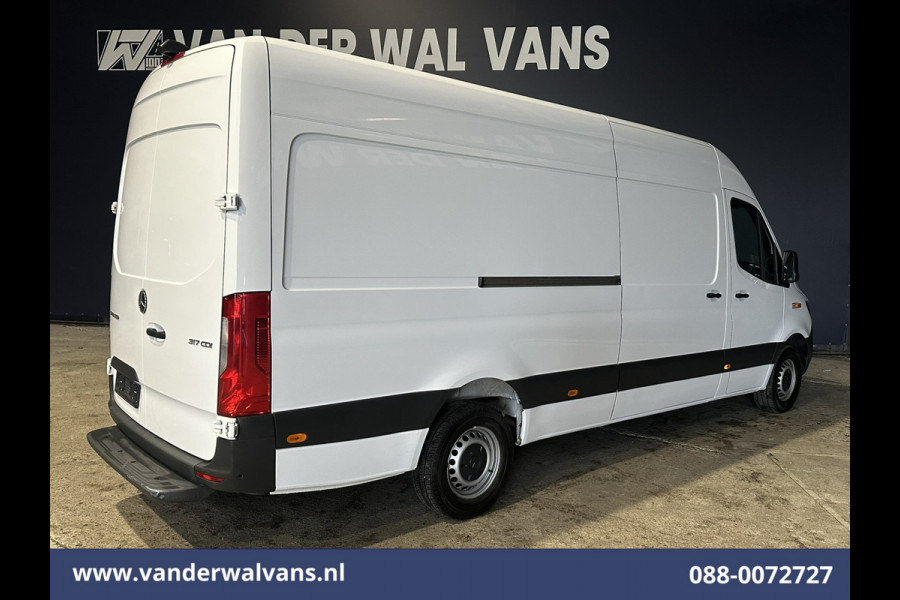 Mercedes-Benz Sprinter 317 CDI 170pk L3H2 Euro6 Airco | 360 graden Camera | Navigatie | Apple Carplay | Cruisecontrol Android Auto, Chauffeursstoel, Stoelverwarming, Parkeersensoren, Bijrijdersbank