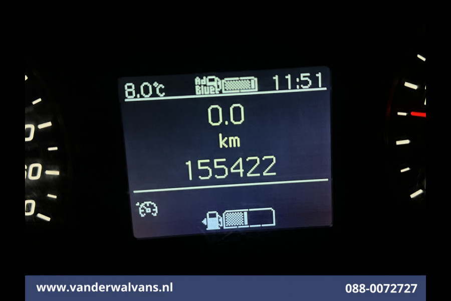 Mercedes-Benz Sprinter 317 CDI 170pk L3H2 Euro6 Airco | 360 graden Camera | Navigatie | Apple Carplay | Cruisecontrol Android Auto, Chauffeursstoel, Stoelverwarming, Parkeersensoren, Bijrijdersbank
