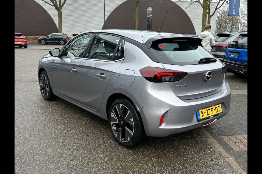 Opel CORSA-E Elegance 50 kWh SOH 92% | 3-FASE LADER | ORIG. NL AUTO 1E EIGENAAR |  STOEL- & STUURWIELVERWARMING | CAMERA | FULL LED | KEYLESS |RIJKLAAR + 12 MND BOVAG GARANTIE