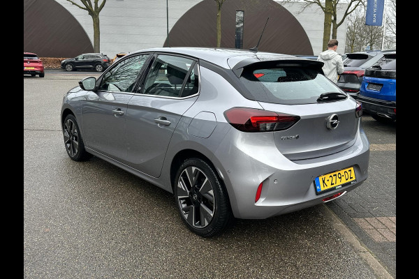 Opel CORSA-E Elegance 50 kWh SOH 92% | 3-FASE LADER | ORIG. NL AUTO 1E EIGENAAR |  STOEL- & STUURWIELVERWARMING | CAMERA | FULL LED | KEYLESS |RIJKLAAR + 12 MND BOVAG GARANTIE