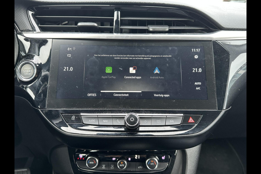 Opel CORSA-E Elegance 50 kWh SOH 92% | 3-FASE LADER | ORIG. NL AUTO 1E EIGENAAR |  STOEL- & STUURWIELVERWARMING | CAMERA | FULL LED | KEYLESS |RIJKLAAR + 12 MND BOVAG GARANTIE