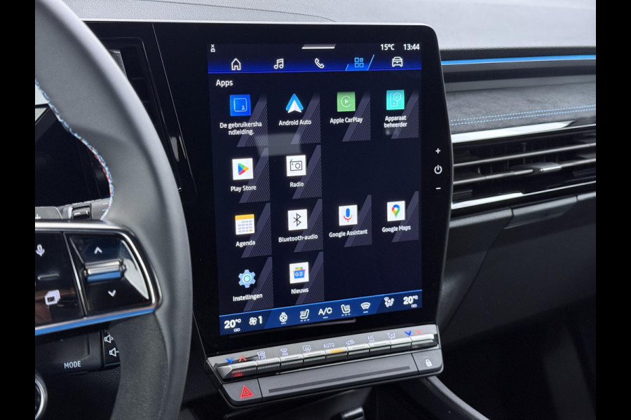 Renault Espace E-Tech full hybrid 200 esprit Alpine 7pl 7 Persoons | 20 inch | Adaptieve cruise control | Fabrieksgarantie tot 7-2027 | stoel + stuurverwarming | BTW verrekenbaar |