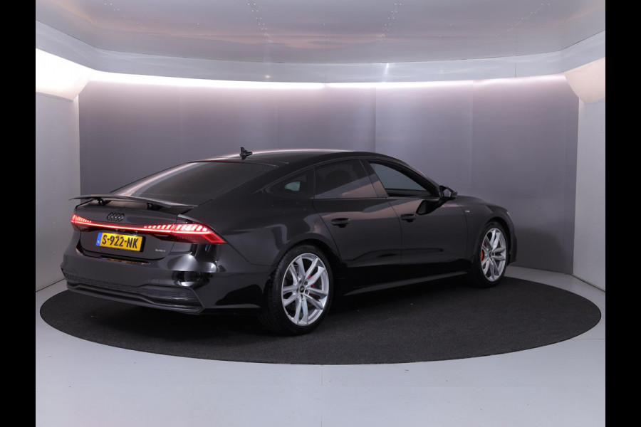 Audi A7 Sportback 50 TFSI e quattro Pro Line S 299 pk S-tronic | Navigatie | Parkeersensoren (Park assist) | Achteruitrijcamera | Adaptieve cruise control | Stoelverwarming | S-Line |