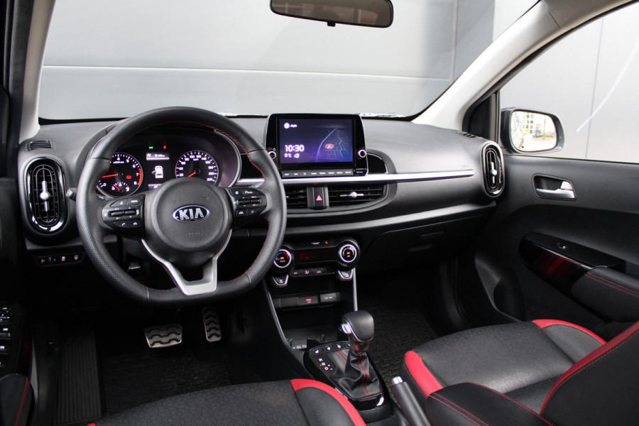 Kia Picanto 1.2 CVVT DynamicPlusLine | VOL OPTIES! | KEYLESS | STOEL&STUURVERW | CAMERA | STUUR ASSIST | LEDER |