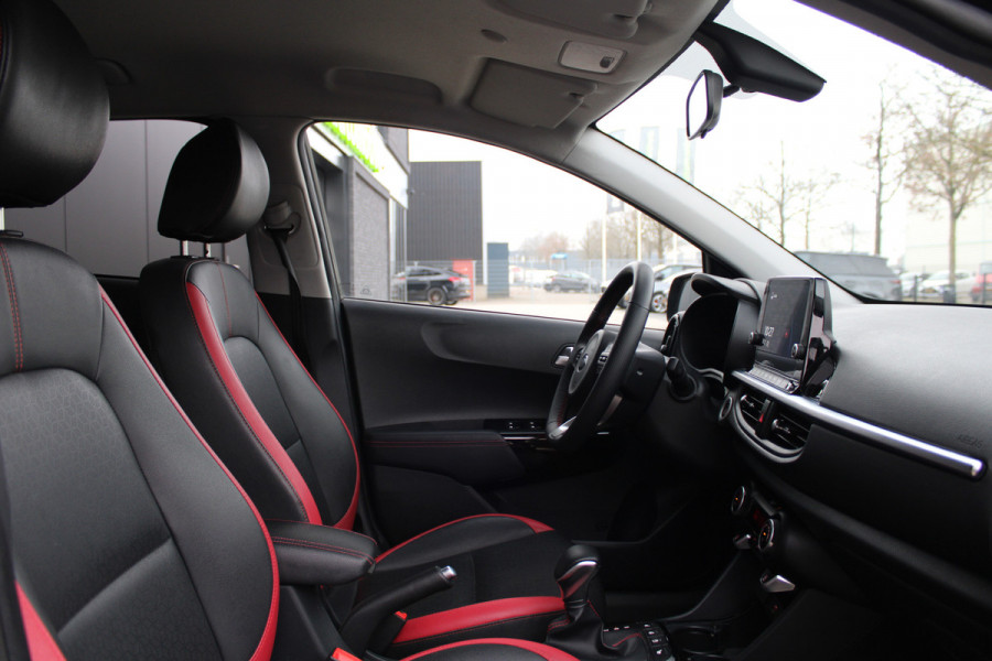 Kia Picanto 1.2 CVVT DynamicPlusLine | VOL OPTIES! | KEYLESS | STOEL&STUURVERW | CAMERA | STUUR ASSIST | LEDER |