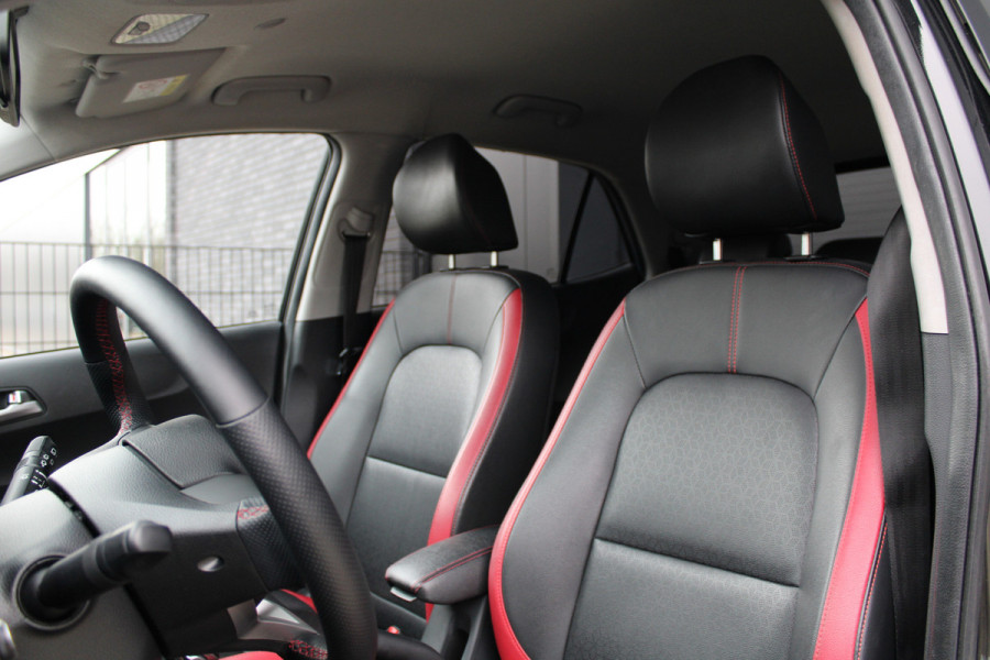 Kia Picanto 1.2 CVVT DynamicPlusLine | VOL OPTIES! | KEYLESS | STOEL&STUURVERW | CAMERA | STUUR ASSIST | LEDER |