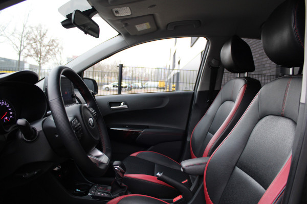 Kia Picanto 1.2 CVVT DynamicPlusLine | VOL OPTIES! | KEYLESS | STOEL&STUURVERW | CAMERA | STUUR ASSIST | LEDER |