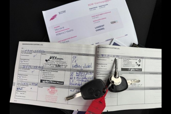 Renault Trafic 1.6 DCi T27 Comfort Edition 3 Zits Euro 6 1e Eigenaar 106.000km Airco,Cruisecontrol,Navigatie