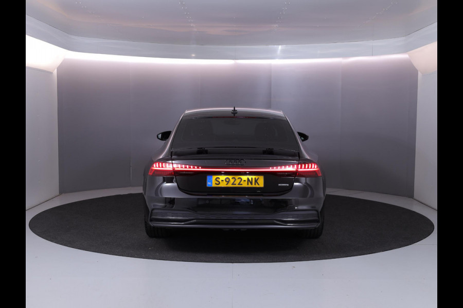 Audi A7 Sportback 50 TFSI e quattro Pro Line S 299 pk S-tronic | Navigatie | Parkeersensoren (Park assist) | Achteruitrijcamera | Adaptieve cruise control | Stoelverwarming | S-Line |