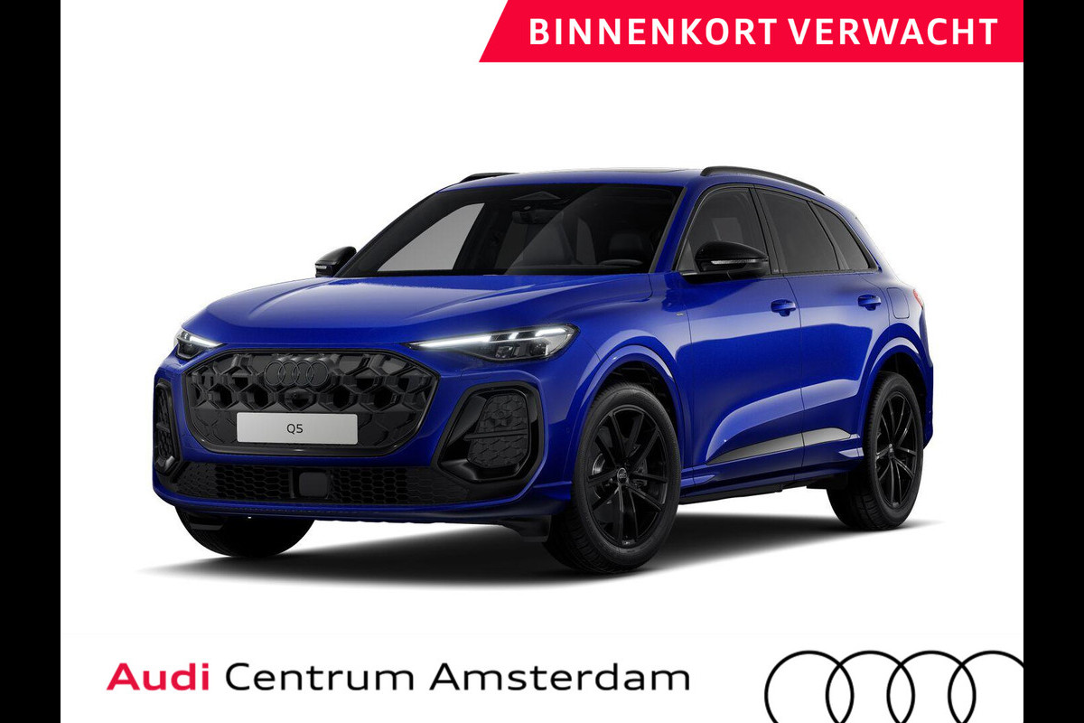 Audi Q5 2.0 TFSI e-hybrid quattro S edition 299pk | Komt eind februari binnen |  Panoramadak | Tech Pro pakket | Trekhaak | Matrix led | 20 inch Audi Sport velgen