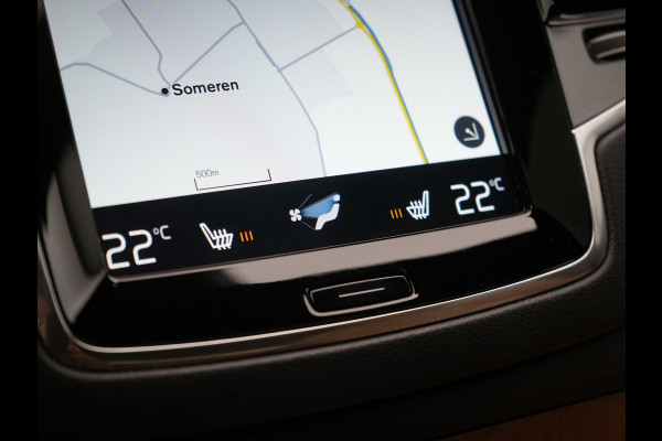 Volvo XC90 T8 Twin Engine AWD Inscription 7 Persoons Plug In Hybrid 394pk Dealer O.H. PHEV | Panodak | Adaptive Cruise | Luxe Lederen Sportstoelen Memory & Verwarmd | 360 Camera | Head Up | Harman Kardon | Apple Carplay | Blis | Virtual | Navigatie | 21"L.M |