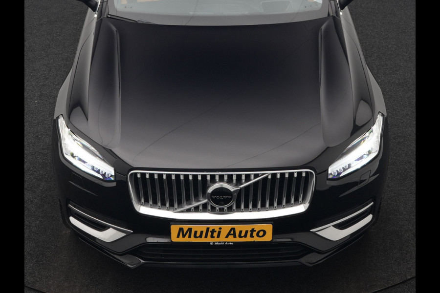 Volvo XC90 T8 Twin Engine AWD Inscription 7 Persoons Plug In Hybrid 394pk Dealer O.H. PHEV | Panodak | Adaptive Cruise | Luxe Lederen Sportstoelen Memory & Verwarmd | 360 Camera | Head Up | Harman Kardon | Apple Carplay | Blis | Virtual | Navigatie | 21"L.M |