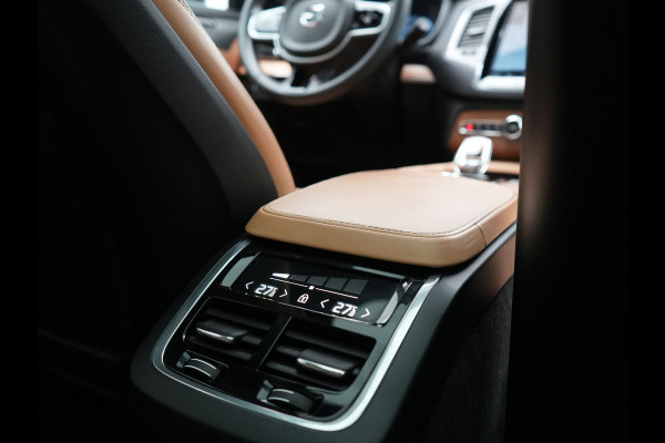 Volvo XC90 T8 Twin Engine AWD Inscription 7 Persoons Plug In Hybrid 394pk Dealer O.H. PHEV | Panodak | Adaptive Cruise | Luxe Lederen Sportstoelen Memory & Verwarmd | 360 Camera | Head Up | Harman Kardon | Apple Carplay | Blis | Virtual | Navigatie | 21"L.M |