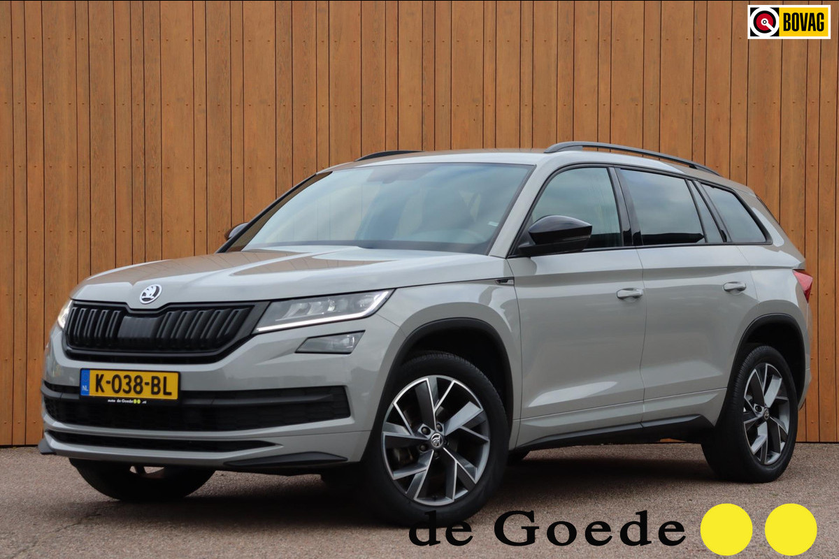 Škoda Kodiaq 1.5 TSI Sportline Business org.NL el.klep+trekhaak camera stuur+stoelverw. canton