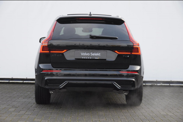 Volvo XC60 T6 350PK Automaat AWD Ultra Black Edition Facelift/ Head-up display/ Harman Kardon audio/ BLIS/ Elektrischbedienbare stoelen met geheugen / Panoramadak/ Adaptive cruise control/ Pilot assist/ Apple Carplay/ Android auto/