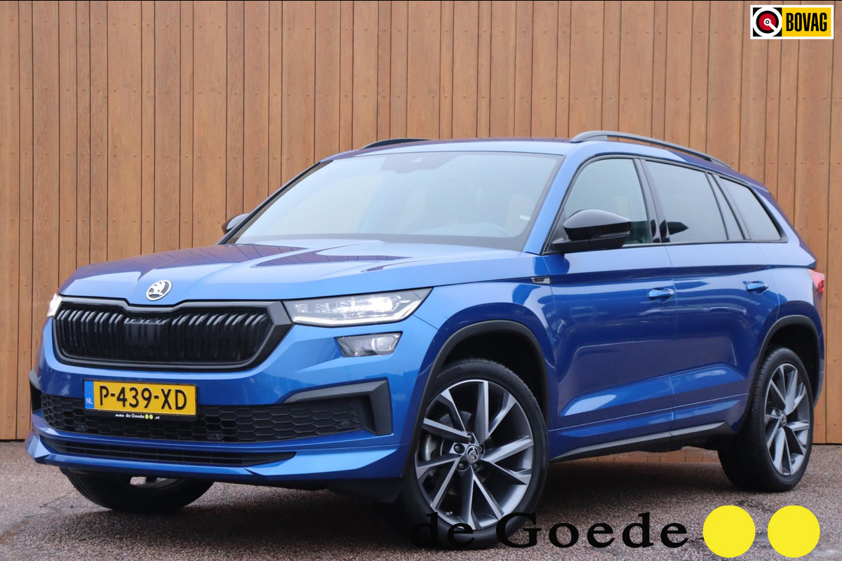 Škoda Kodiaq 1.5 TSI Sportline Bus. org.NL el.klep stuur+stoelverw camera 20"