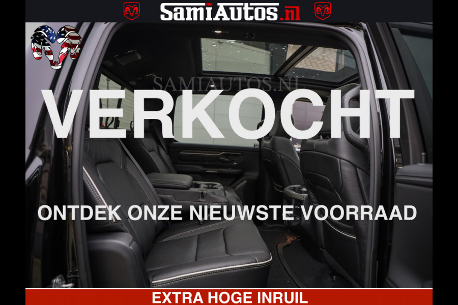 Dodge Ram COBRA EDITION | 1500 Limited Night High Output 540HP 706Nm | Massage + Full Option | De Meest Luxe en Volle Pick-Up in zijn Klas Comfortabele Dubbele Cabine met Royale 5 Zitplaatsen | BPM vrij | Nu Leverbaar uit Voorraad | Voorraad Nr 2292 - 5178 | Cobra package is meerprijs |