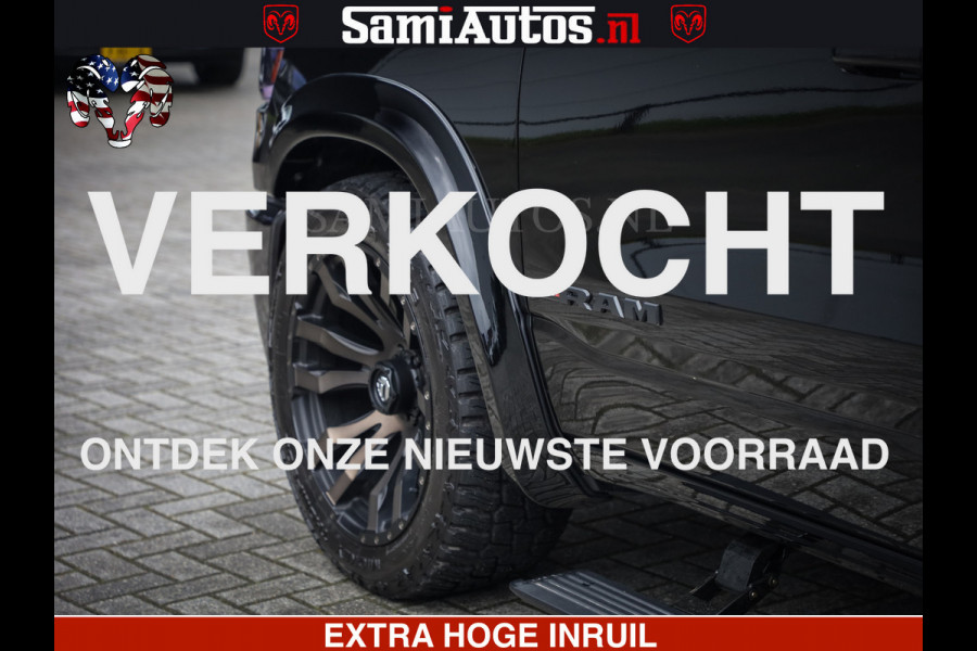 Dodge Ram COBRA EDITION | 1500 Limited Night High Output 540HP 706Nm | Massage + Full Option | De Meest Luxe en Volle Pick-Up in zijn Klas Comfortabele Dubbele Cabine met Royale 5 Zitplaatsen | BPM vrij | Nu Leverbaar uit Voorraad | Voorraad Nr 2292 - 5178 | Cobra package is meerprijs |