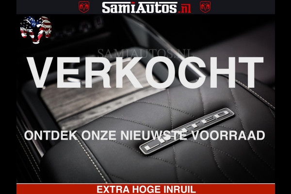 Dodge Ram COBRA EDITION | 1500 Limited Night High Output 540HP 706Nm | Massage + Full Option | De Meest Luxe en Volle Pick-Up in zijn Klas Comfortabele Dubbele Cabine met Royale 5 Zitplaatsen | BPM vrij | Nu Leverbaar uit Voorraad | Voorraad Nr 2292 - 5178 | Cobra package is meerprijs |