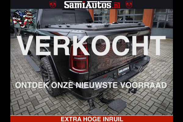 Dodge Ram COBRA EDITION | 1500 Limited Night High Output 540HP 706Nm | Massage + Full Option | De Meest Luxe en Volle Pick-Up in zijn Klas Comfortabele Dubbele Cabine met Royale 5 Zitplaatsen | BPM vrij | Nu Leverbaar uit Voorraad | Voorraad Nr 2292 - 5178 | Cobra package is meerprijs |