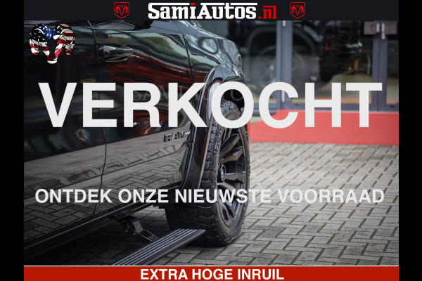 Dodge Ram COBRA EDITION | 1500 Limited Night High Output 540HP 706Nm | Massage + Full Option | De Meest Luxe en Volle Pick-Up in zijn Klas Comfortabele Dubbele Cabine met Royale 5 Zitplaatsen | BPM vrij | Nu Leverbaar uit Voorraad | Voorraad Nr 2292 - 5178 | Cobra package is meerprijs |
