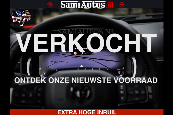 Dodge Ram COBRA EDITION | 1500 Limited Night High Output 540HP 706Nm | Massage + Full Option | De Meest Luxe en Volle Pick-Up in zijn Klas Comfortabele Dubbele Cabine met Royale 5 Zitplaatsen | BPM vrij | Nu Leverbaar uit Voorraad | Voorraad Nr 2292 - 5178 | Cobra package is meerprijs |