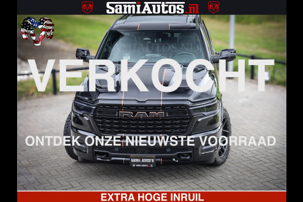 Dodge Ram 1500 Limited SPORT H.O 540HP 706Nm | Massage + Full Option | De Meest Luxe en Volle Pick-Up in zijn Klasse | Comfortabele Dubbele Cabine met Royale 5 Zitplaatsen | BPM vrij | Nu Leverbaar uit Voorraad | Voorraad Nr 2331