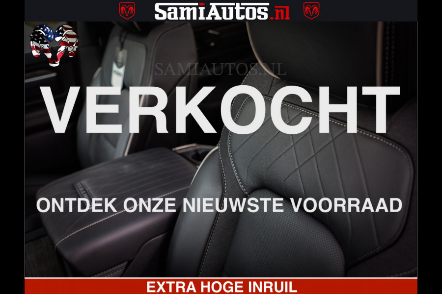 Dodge Ram 1500 Limited SPORT H.O 540HP 706Nm | Massage + Full Option | De Meest Luxe en Volle Pick-Up in zijn Klasse | Comfortabele Dubbele Cabine met Royale 5 Zitplaatsen | BPM vrij | Nu Leverbaar uit Voorraad | Voorraad Nr 2331