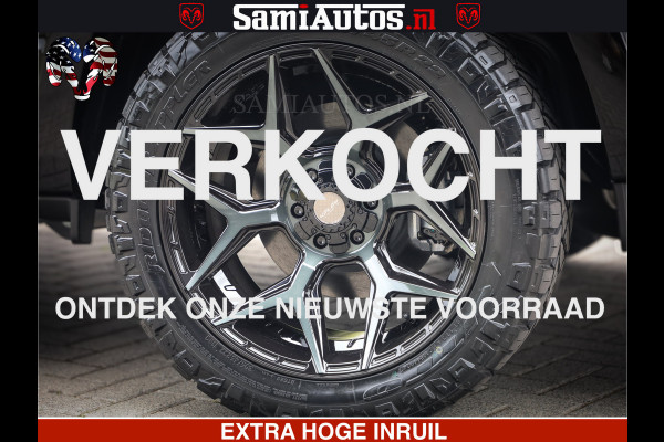Dodge Ram 1500 Limited SPORT H.O 540HP 706Nm | Massage + Full Option | De Meest Luxe en Volle Pick-Up in zijn Klasse | Comfortabele Dubbele Cabine met Royale 5 Zitplaatsen | BPM vrij | Nu Leverbaar uit Voorraad | Voorraad Nr 2331