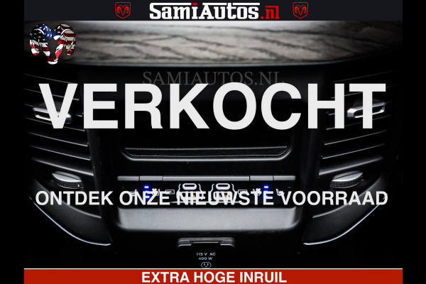 Dodge Ram 1500 Limited SPORT H.O 540HP 706Nm | Massage + Full Option | De Meest Luxe en Volle Pick-Up in zijn Klasse | Comfortabele Dubbele Cabine met Royale 5 Zitplaatsen | BPM vrij | Nu Leverbaar uit Voorraad | Voorraad Nr 2331