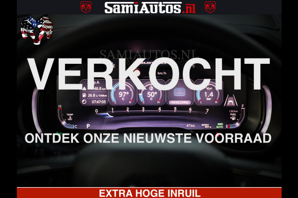 Dodge Ram 1500 Limited Night High Output 540HP 706Nm | Massage + Full Option | De Meest Luxe en Volle Pick-Up in zijn Klasse | Comfortabele Dubbele Cabine met Royale 5 Zitplaatsen | BPM vrij | Nu Leverbaar uit Voorraad | Voorraad Nr 2320 - 5138