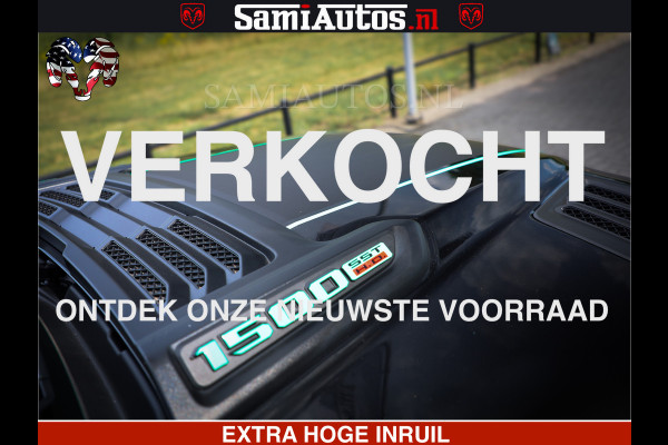 Dodge Ram 1500 Limited Night High Output 540HP 706Nm | Massage + Full Option | De Meest Luxe en Volle Pick-Up in zijn Klasse | Comfortabele Dubbele Cabine met Royale 5 Zitplaatsen | BPM vrij | Nu Leverbaar uit Voorraad | Voorraad Nr 2320 - 5138