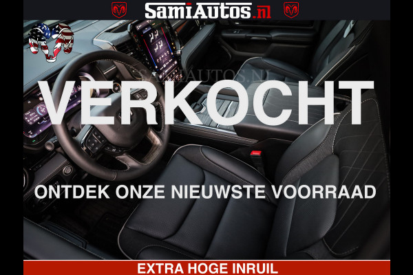 Dodge Ram 1500 Limited Night High Output 540HP 706Nm | Massage + Full Option | De Meest Luxe en Volle Pick-Up in zijn Klasse | Comfortabele Dubbele Cabine met Royale 5 Zitplaatsen | BPM vrij | Nu Leverbaar uit Voorraad | Voorraad Nr 2320 - 5138