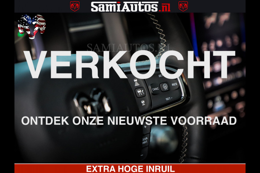 Dodge Ram 1500 Limited Night High Output 540HP 706Nm | Massage + Full Option | De Meest Luxe en Volle Pick-Up in zijn Klasse | Comfortabele Dubbele Cabine met Royale 5 Zitplaatsen | BPM vrij | Nu Leverbaar uit Voorraad | Voorraad Nr 2320 - 5138
