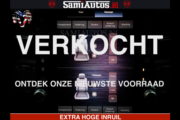 Dodge Ram 1500 Limited Night High Output 540HP 706Nm | Massage + Full Option | De Meest Luxe en Volle Pick-Up in zijn Klasse | Comfortabele Dubbele Cabine met Royale 5 Zitplaatsen | BPM vrij | Nu Leverbaar uit Voorraad | Voorraad Nr 2320 - 5138