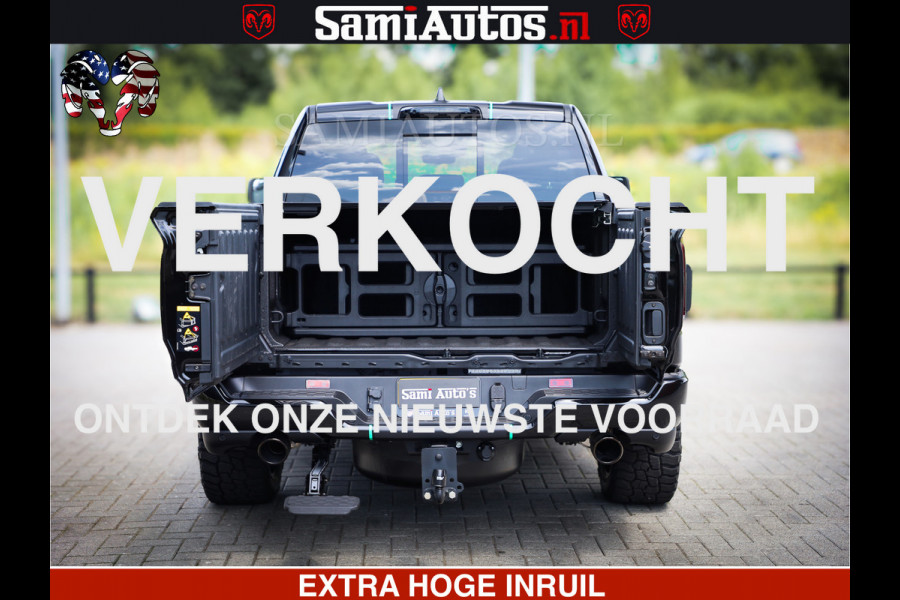 Dodge Ram 1500 Limited Night High Output 540HP 706Nm | Massage + Full Option | De Meest Luxe en Volle Pick-Up in zijn Klasse | Comfortabele Dubbele Cabine met Royale 5 Zitplaatsen | BPM vrij | Nu Leverbaar uit Voorraad | Voorraad Nr 2320 - 5138