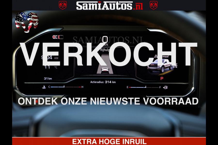GMC Sierra AT4 6.2 V8 4X4 | VIRTUAL COCKPIT | LPG | HUD | BOM VOL | DC | RAM DEALER NEDERLAND | Dubbele Cabine met Royale 5 Zitplaatsen | BPM vrij | Nu Leverbaar uit Voorraad | Voorraad Nr 248378 |