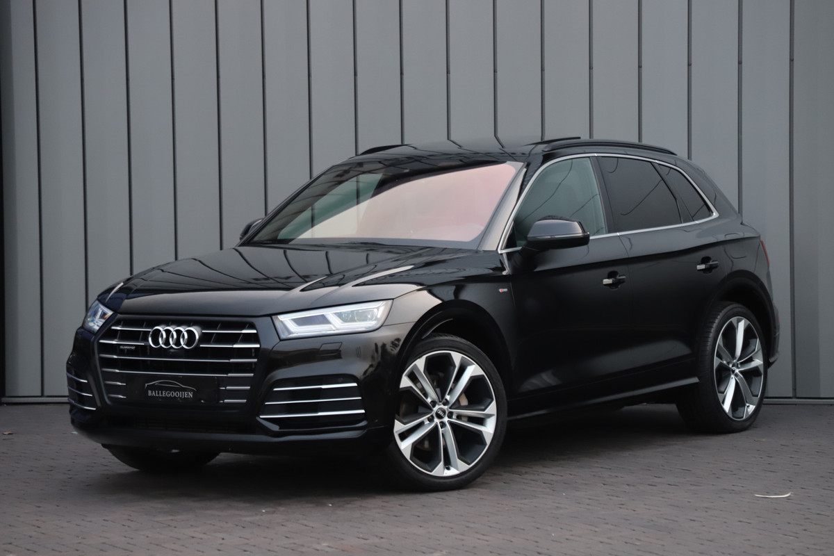 Audi Q5 55 TFSI e quattro Competition | 367PK | Luchtvering | Head-up | Massage | Keyless-go | B&O | Sfeerverlichting | Standkachel | Tr